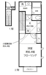 デザインコート大崎の物件間取画像